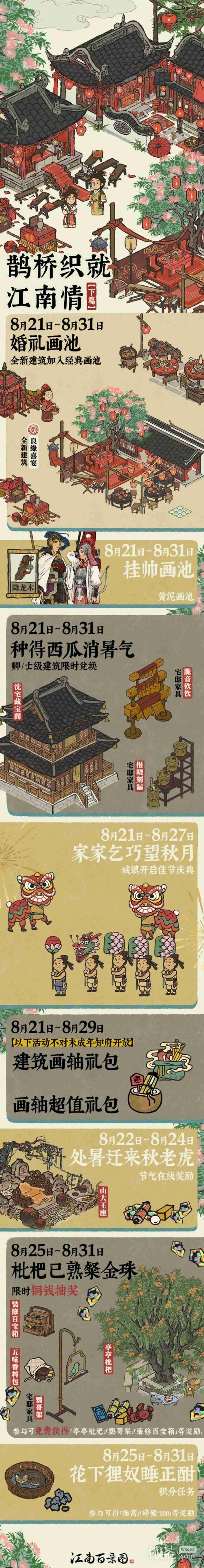 《江南百景图》鹊桥织就江南情活动介绍